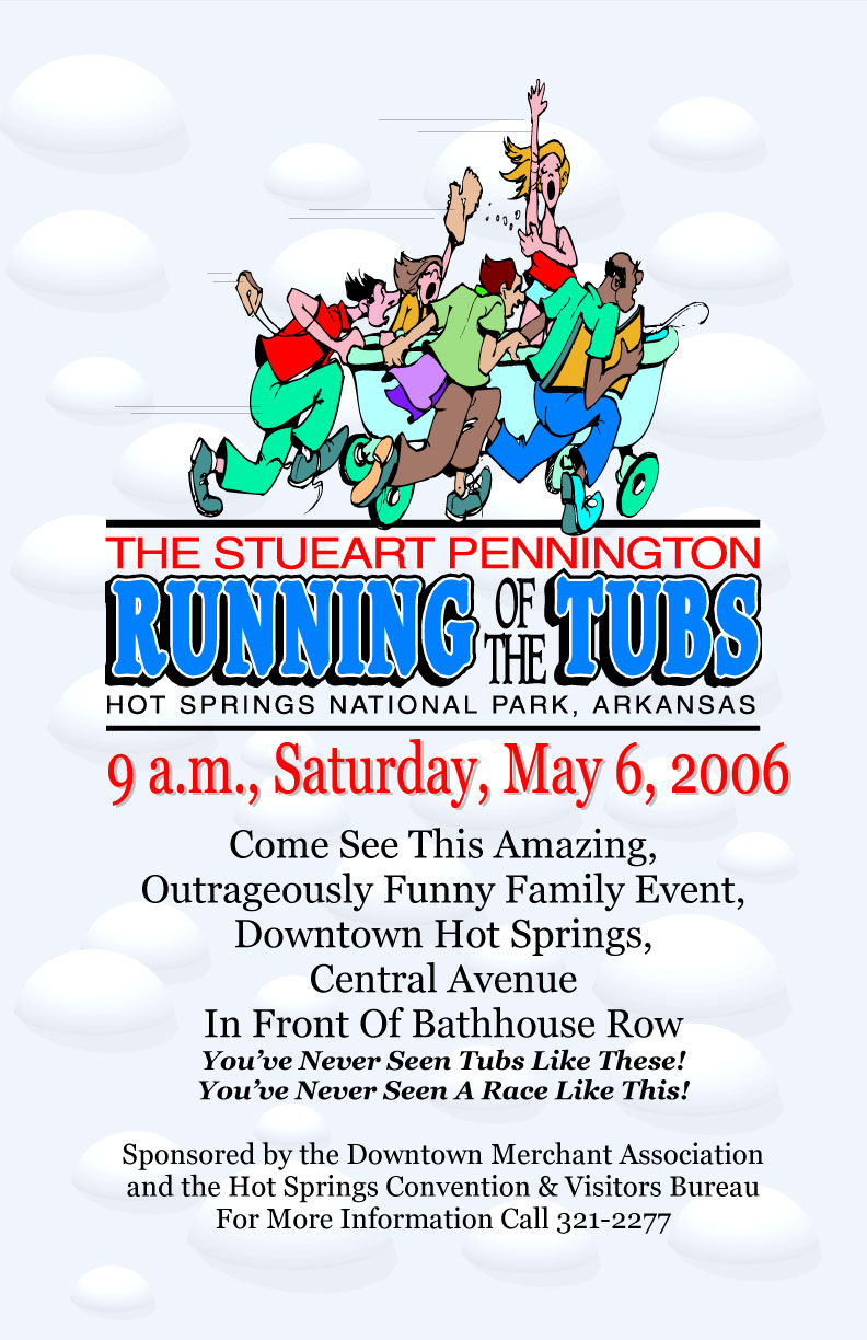 World Championship Running of the Tubs in Hot Springs, Arkansas
