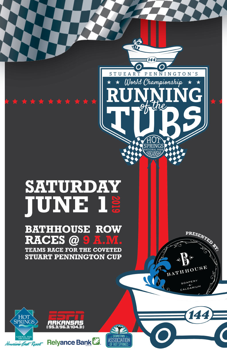 World Championship Running of the Tubs in Hot Springs, Arkansas