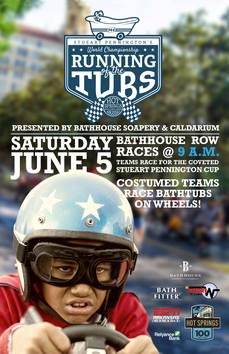 World Championship Running of the Tubs in Hot Springs, Arkansas