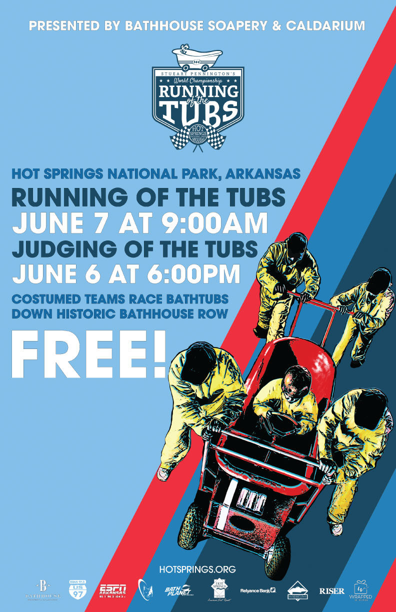 World Championship Running of the Tubs in Hot Springs, Arkansas