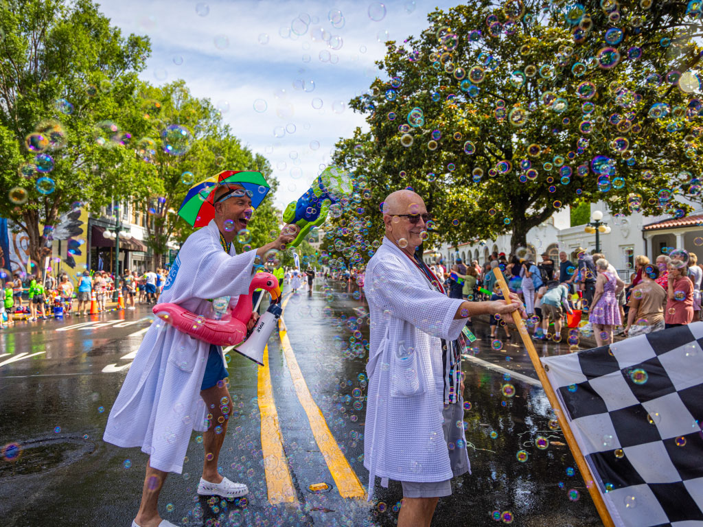 World Championship Running of the Tubs in Hot Springs, Arkansas