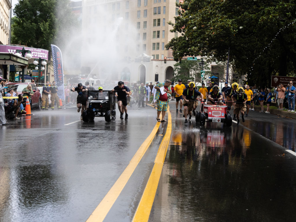 World Championship Running of the Tubs in Hot Springs, Arkansas
