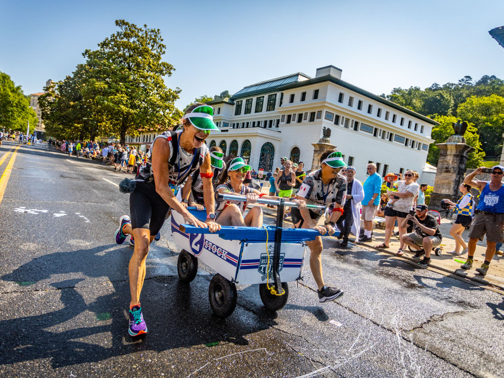 World Championship Running of the Tubs in Hot Springs, Arkansas