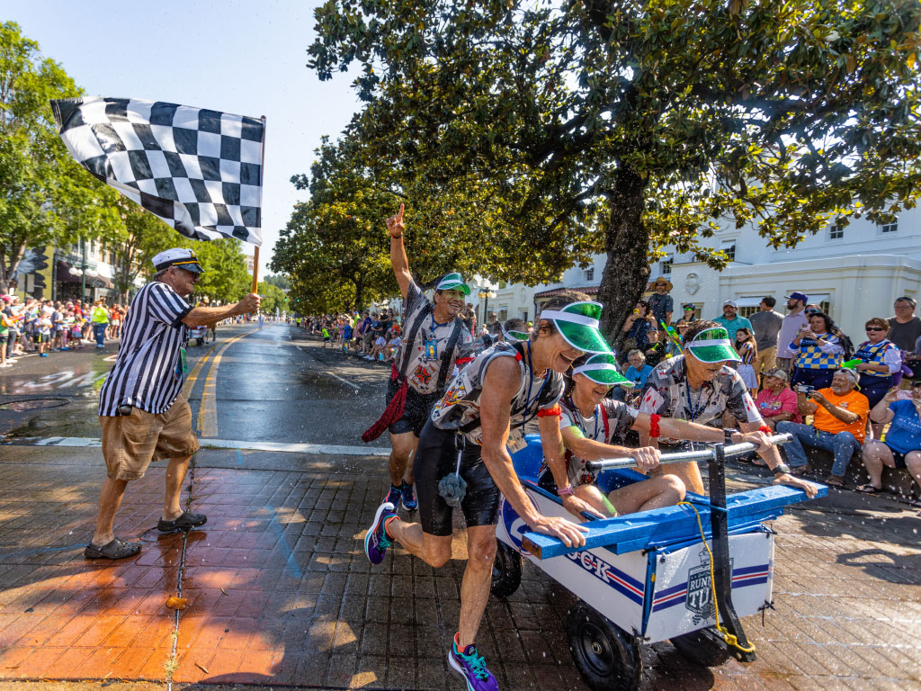 World Championship Running of the Tubs in Hot Springs, Arkansas